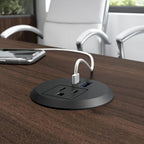 Vista 60W L Shaped Desk with Storage Cabinet