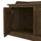 Woodland Full Entryway Storage Set with Coat Rack by Bush Furniture