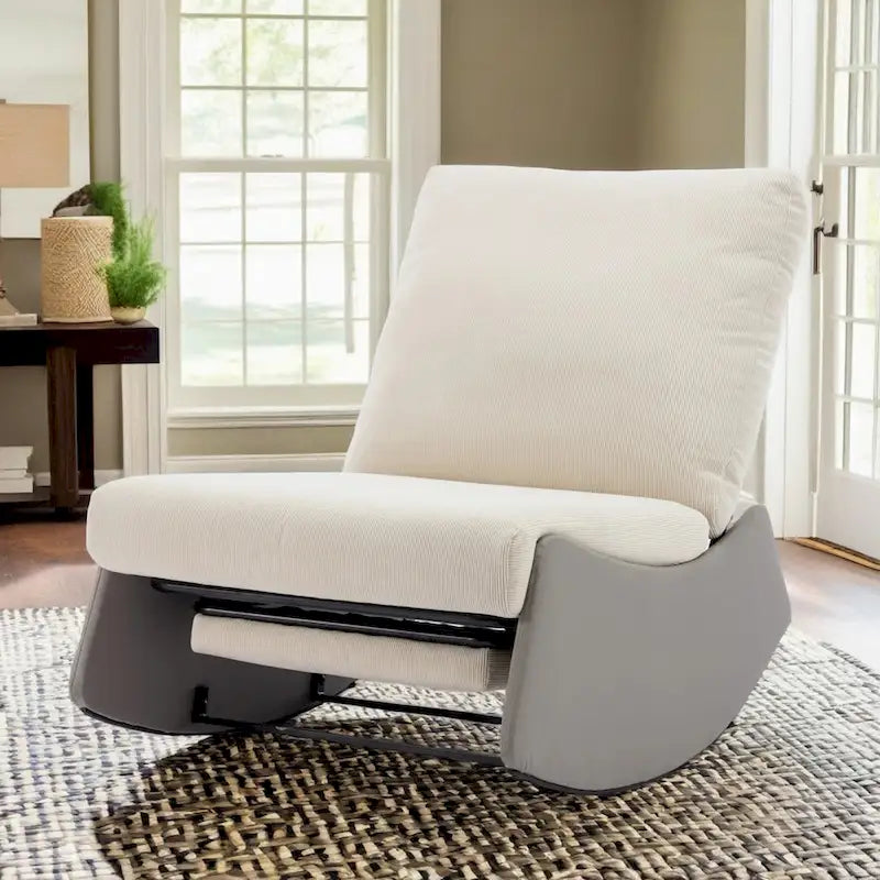 Modern Rocking Chair Recliner with Footrest