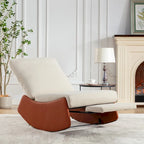Modern Rocking Chair Recliner with Footrest