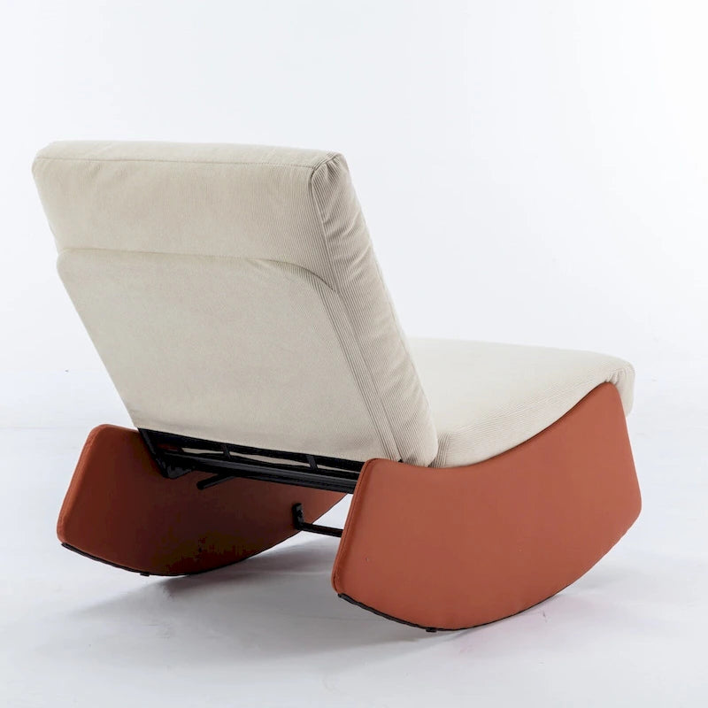 Modern Rocking Chair Recliner with Footrest