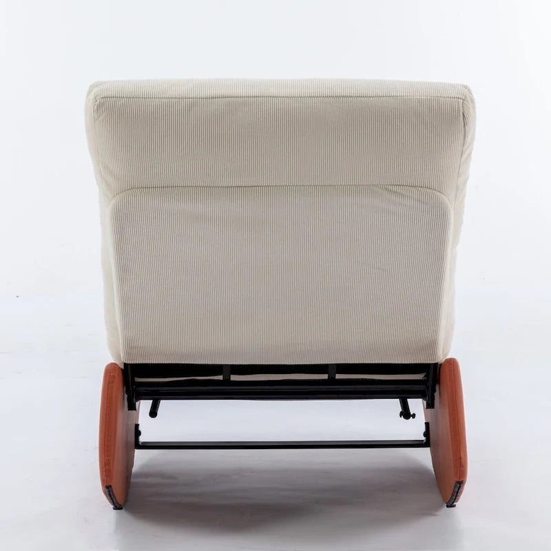 Modern Rocking Chair Recliner with Footrest