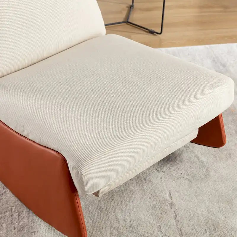 Modern Rocking Chair Recliner with Footrest