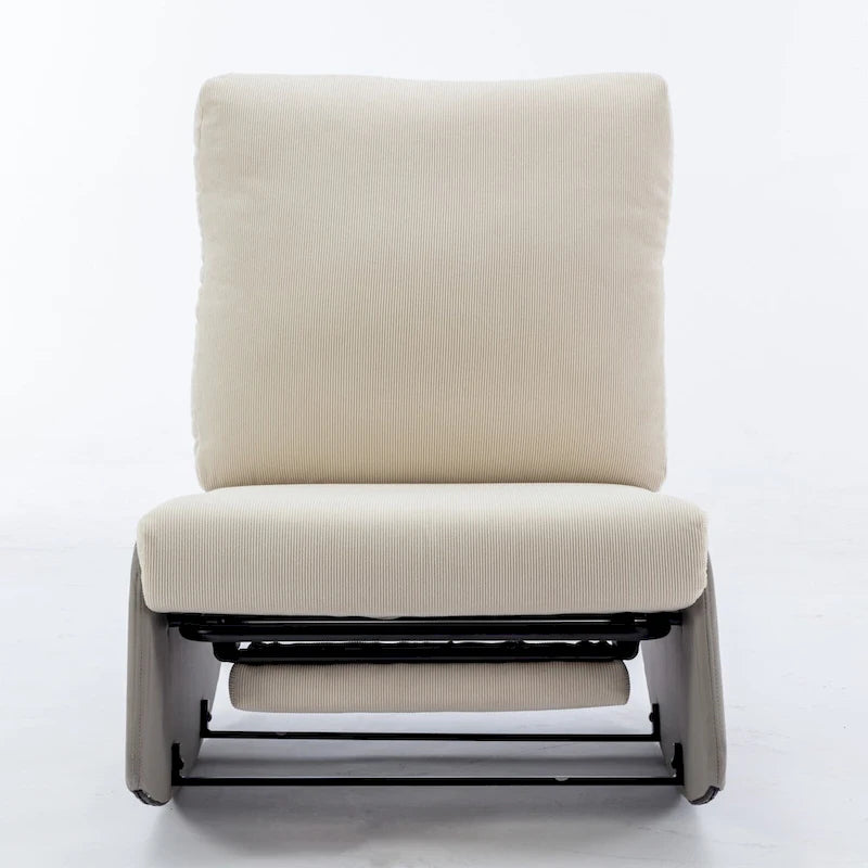 Modern Rocking Chair Recliner with Footrest
