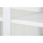 75.25Tall Display Cabinet with Tempered Glass Double Doors, Traditional Style China Cabinet for Living Room, Kitchen, Home
