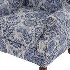 Patterned Upholstered Accent Chair for Living Room