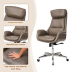 Chaise de bureau en similicuir - Pivotante - Plusieurs coloris