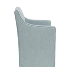 Chaise de salle à manger Charlotte avec roulettes