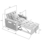 Fauteuil-lit convertible réglable, lit d'appoint escamotable