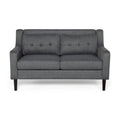 Galene Contemporary Fabric Loveseat by  - 58.00 W x 33.50 L x 34.50 H