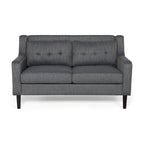 Galene Contemporary Fabric Loveseat by  - 58.00 W x 33.50 L x 34.50 H