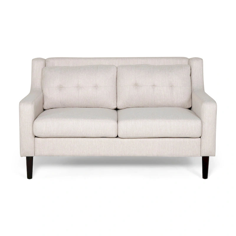 Galene Contemporary Fabric Loveseat by  - 58.00 W x 33.50 L x 34.50 H