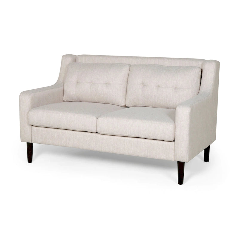Galene Contemporary Fabric Loveseat by  - 58.00 W x 33.50 L x 34.50 H