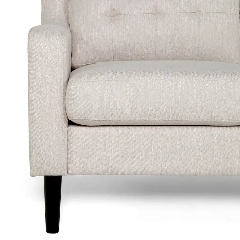 Galene Contemporary Fabric Loveseat by  - 58.00 W x 33.50 L x 34.50 H