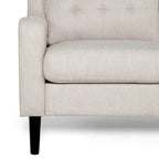 Galene Contemporary Fabric Loveseat by  - 58.00 W x 33.50 L x 34.50 H