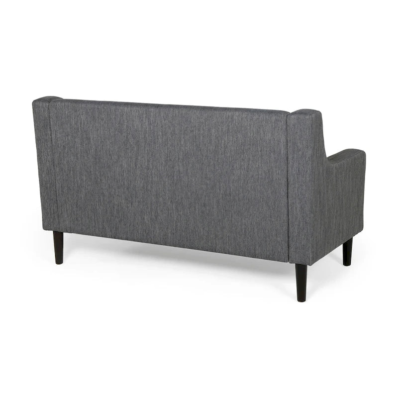 Galene Contemporary Fabric Loveseat by  - 58.00 W x 33.50 L x 34.50 H