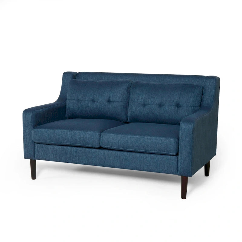 Galene Contemporary Fabric Loveseat by  - 58.00 W x 33.50 L x 34.50 H
