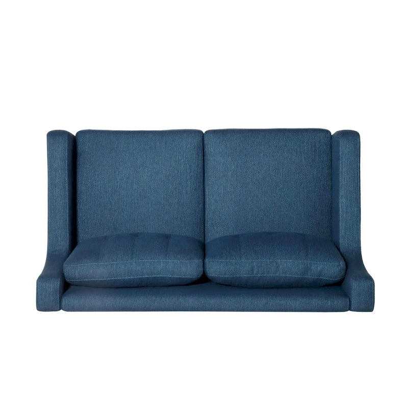 Galene Contemporary Fabric Loveseat by  - 58.00 W x 33.50 L x 34.50 H
