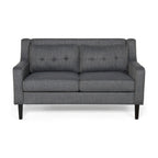 Galene Contemporary Fabric Loveseat by  - 58.00 W x 33.50 L x 34.50 H