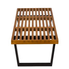 Nelson WOOD SLATE Bench (48) - 14.5Hx48Wx18.5D