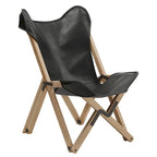 Cantu Genuine Top Grain Leather Tripolina Sling Chair by