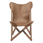 Cantu Genuine Top Grain Leather Tripolina Sling Chair by