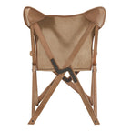 Cantu Genuine Top Grain Leather Tripolina Sling Chair by
