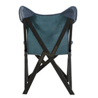 Cantu Genuine Top Grain Leather Tripolina Sling Chair by