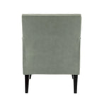 Nileus Modern Classic Polyester Accent Chair with Solid Wooden Legs Set of 2 by