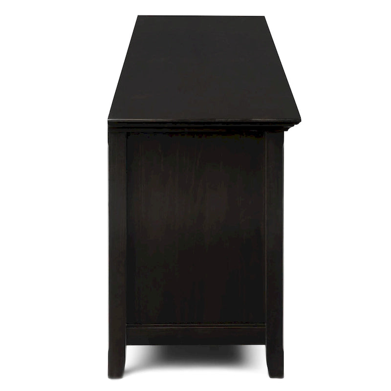 Halifax 72 inch Wide Solid Wood Transitional TV Stand - 72w x 19d x 26 h