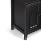 Halifax 72 inch Wide Solid Wood Transitional TV Stand - 72w x 19d x 26 h