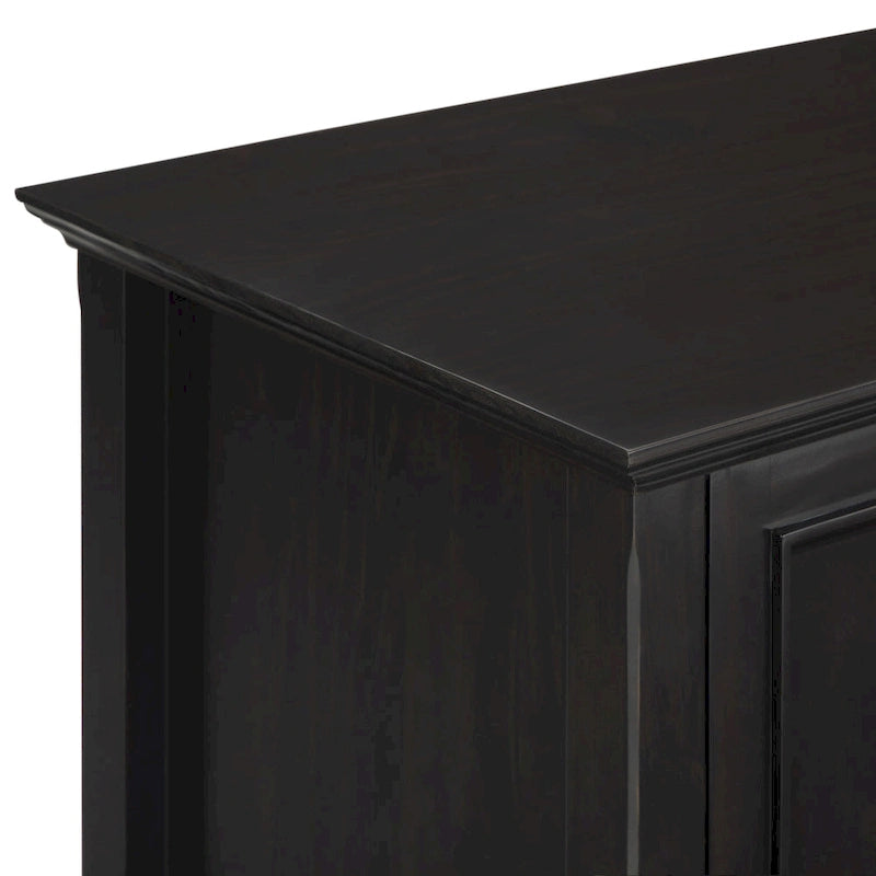 Halifax 72 inch Wide Solid Wood Transitional TV Stand - 72w x 19d x 26 h