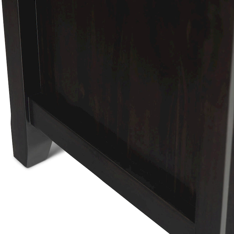 Halifax 72 inch Wide Solid Wood Transitional TV Stand - 72w x 19d x 26 h
