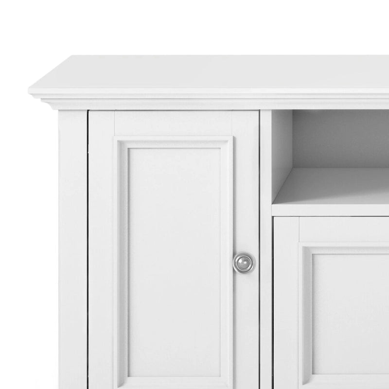Halifax 72 inch Wide Solid Wood Transitional TV Stand - 72w x 19d x 26 h