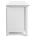 Halifax 72 inch Wide Solid Wood Transitional TV Stand - 72w x 19d x 26 h