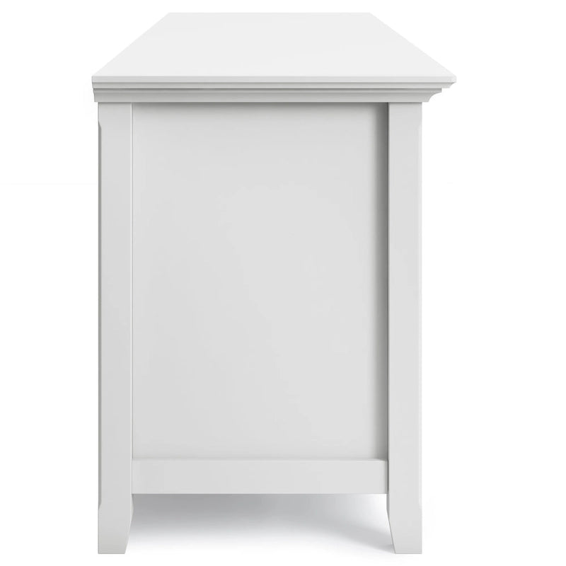Halifax 72 inch Wide Solid Wood Transitional TV Stand - 72w x 19d x 26 h