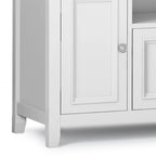 Halifax 72 inch Wide Solid Wood Transitional TV Stand - 72w x 19d x 26 h