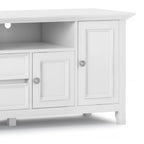 Halifax 72 inch Wide Solid Wood Transitional TV Stand - 72w x 19d x 26 h