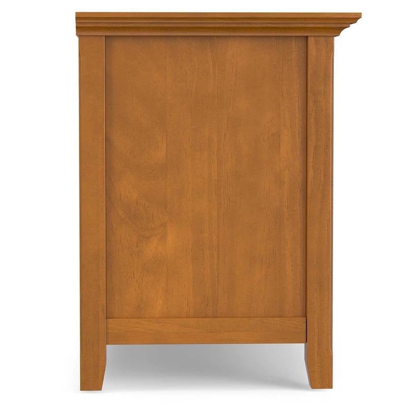 Halifax 72 inch Wide Solid Wood Transitional TV Stand - 72w x 19d x 26 h
