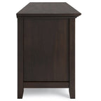 Halifax 72 inch Wide Solid Wood Transitional TV Stand - 72w x 19d x 26 h