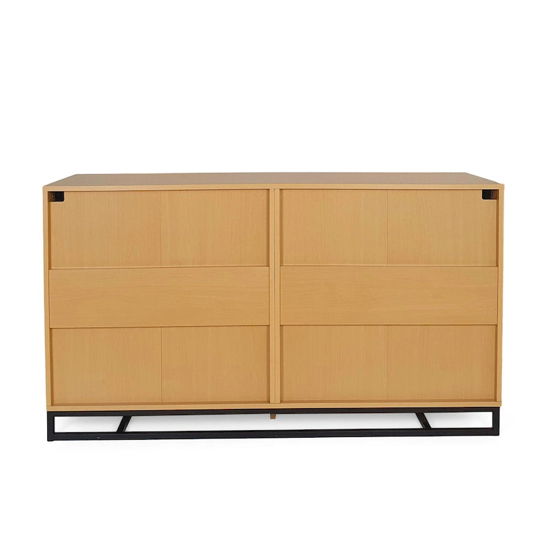 Beeson 6 Drawer Double Dresser by