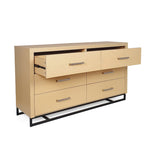 Beeson 6 Drawer Double Dresser by