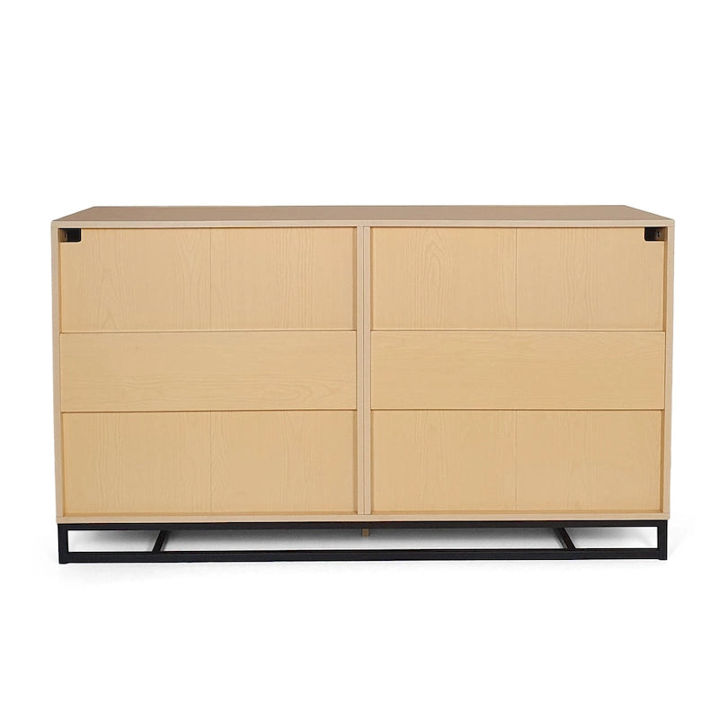 Beeson 6 Drawer Double Dresser by