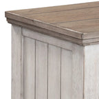 Heartland Antique White and Tobacco 9 Drawer Dresser