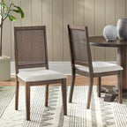  Westbury Solid Wood Cane Dining Chair (Set of 2)