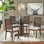 Westbury Solid Wood Cane Dining Chair (Set of 2)