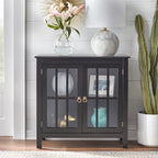 Portland 2-Door Glass Cabinet