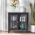 Portland 2-Door Glass Cabinet