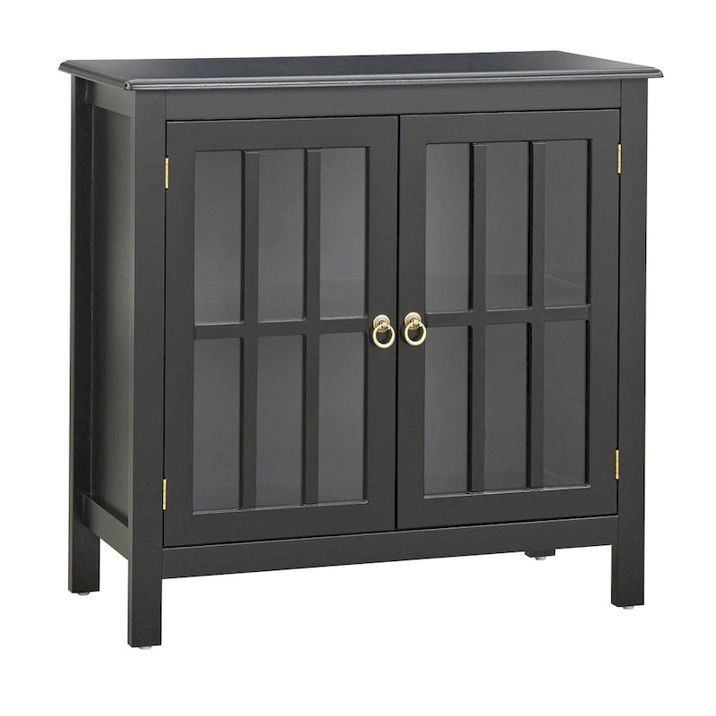 Portland 2-Door Glass Cabinet