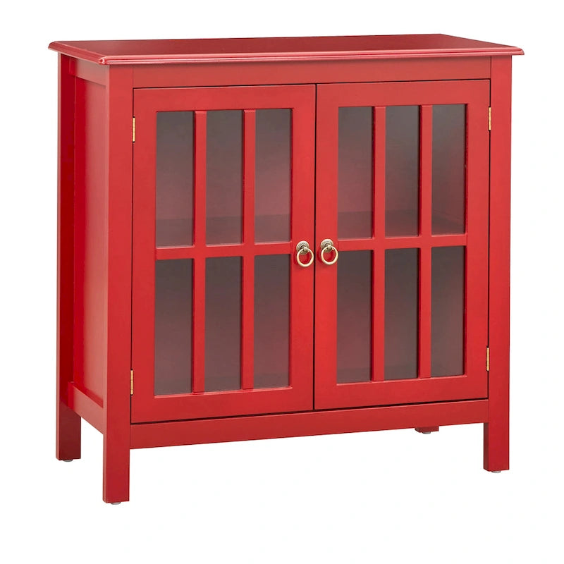 Portland 2-Door Glass Cabinet